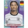 Sale Cards Serge Gnabry Germany Panini World Cup Stickers 2022