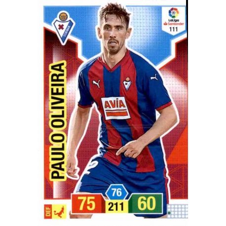 Paulo Oliveira Eibar 111 Adrenalyn XL La Liga Santander 2018-19