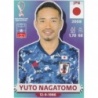 Offer Soccer Cards Yuto Nagatomo Japan Panini Stickers Qatar 2022