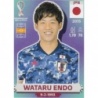 Venta Cromo de Wataru Endo Japan Panini Fifa World Cup Qatar 2022