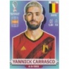 Offer Soccer Cards Yannick Carrasco Belgium Panini Stickers Qatar 2022