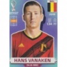 Offer Soccer Cards Hans Vanaken Belgium Panini World Cup Stickers 2022