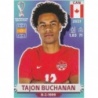 Cromos de Futbol Tajon Buchanan Canada Panini Cromos Mundial 2022
