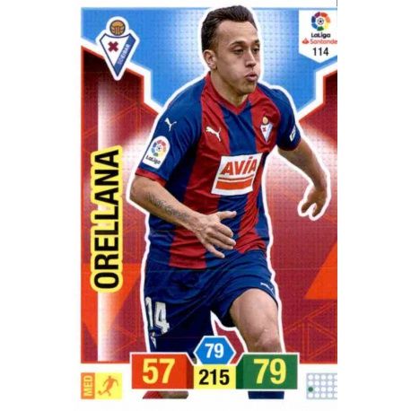Orellana Eibar 114 Adrenalyn XL La Liga Santander 2018-19