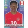 Comprar Cromo Jonathan David Canada Panini Fifa World Cup Qatar 2022