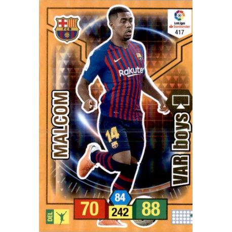 Malcom Var Boys 417 Adrenalyn XL La Liga Santander 2018-19