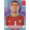 Offer Soccer Cards Adam Masina Morocco Panini World Cup Stickers 2022