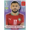 Comprar Cromo Sofiane Boufal Morocco Panini Qatar 2022