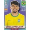 Buy Soccer Stickers Lucas Paquetá Brazil Panini Fifa Stickers 2022