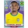 Comprar Cromo Gabriel Jesus Brazil Panini Mundial Qatar 2022 España