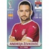 Comprar Cromos Andrija Živković Serbia Panini Qatar 2022