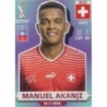 Comprar Cromos Manuel Akanji Switzerland Panini World Cup 2022 Qatar Cromos