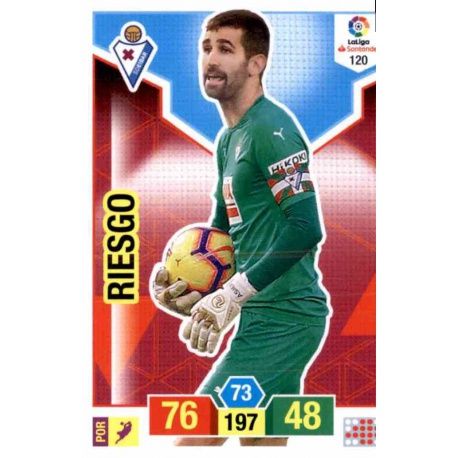 Riesgo Eibar 120 Adrenalyn XL La Liga Santander 2018-19