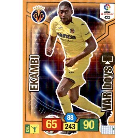 Ekambi Var Boys 423 Adrenalyn XL La Liga Santander 2018-19