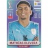Comprar Cromo Mathías Olivera Uruguay Panini Cromos Mundial 2022