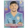 Comprar Online Federico Valverde Uruguay Panini Fifa World Cup Qatar 2022