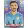 Comprar Cromo Matías Vecino Uruguay Panini Cromos Mundial 2022