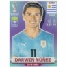 Oferta Cromos Darwin Núñez Uruguay Panini Fifa World Cup Qatar 2022