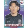 Venta Cromo de Seung-gyu Kim South Korea Panini World Cup 2022 Qatar Cromos
