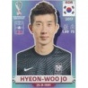 Cromos de Futbol Hyeon-woo Jo South Korea Panini Fifa World Cup Qatar 2022