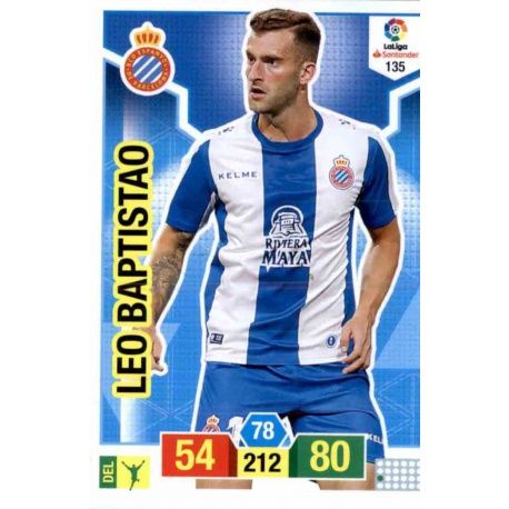 Leo Baptistao Espanyol 135 Adrenalyn XL La Liga Santander 2018-19