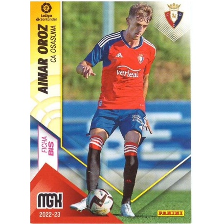 Aimar Oroz Fichas Bis Osasuna 255 Bis