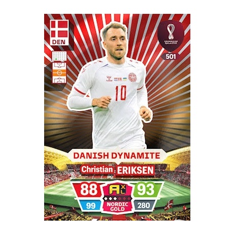 Christian Eriksen Danish Dynamite 501
