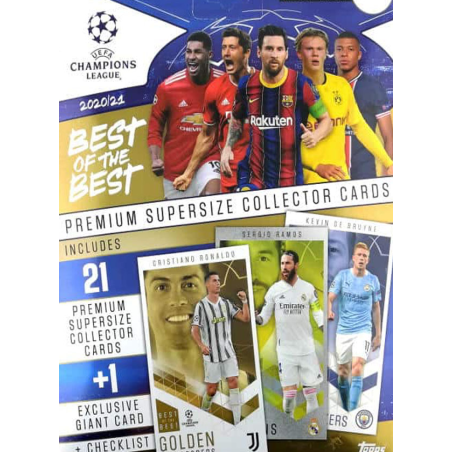 Topps Best of the Best UCL 2020/21: Lo Mejor del Fútbol