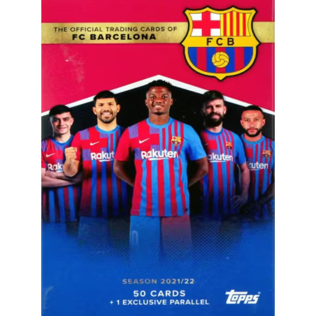 Sale Online Topps Barcelona Team Set 2021-22: Culé Exclusivity