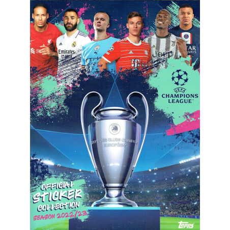 Topps Champions League 2022/23 Stickers by Topps