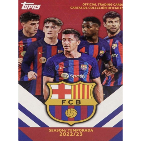 Purchase Topps Barcelona Fan Set 2022-23: Azulgrana Passion Cards