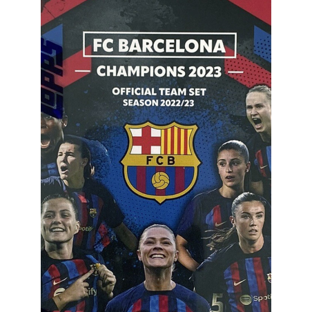 Offer Online Cards Topps FC Barcelona Women Winners Team Set 2023