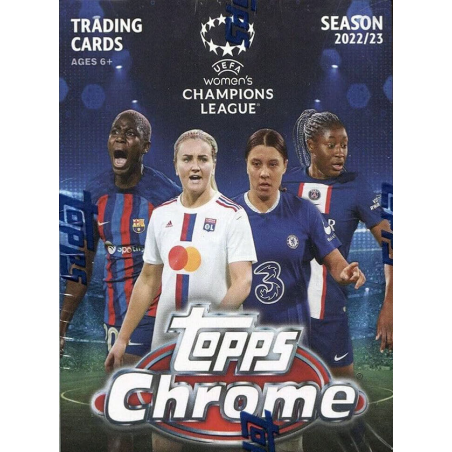 Sale Online Trading Cards Topps Chrome Women's Champions League 2022-23