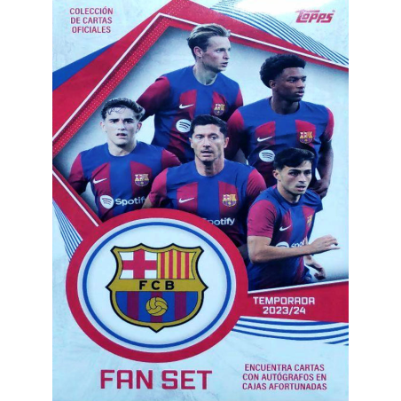 Offer Online Soccer Cards Topps FC Barcelona Fan Set 2023-24