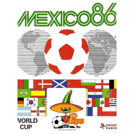 Panini Mexico 86 | Official 1986 World Cup Album & Stickers  Buy Panini Mexico 86