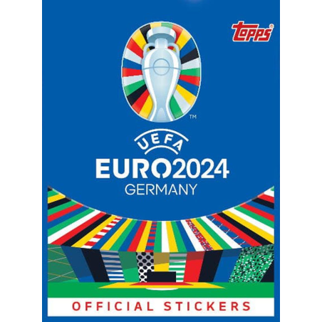 Online Sale of Loose Stickers Topps Official EURO 2024 Sticker Collection