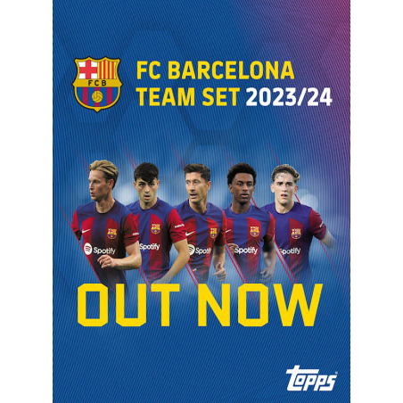 Online Sale Cards : Topps Barcelona Team Set 2023-24 at the Best Price