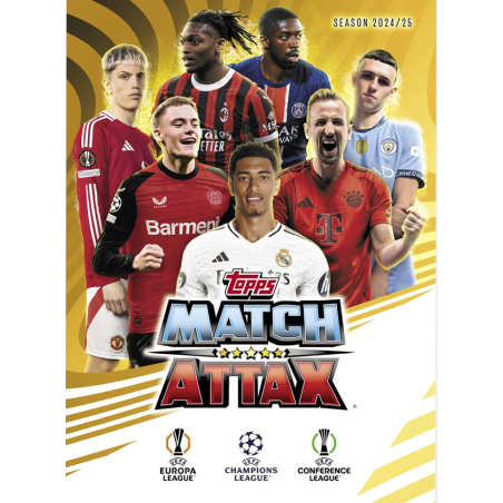 Topps Match Attax 2024-25 | Cromos Trading Cards Oficiales UEFA