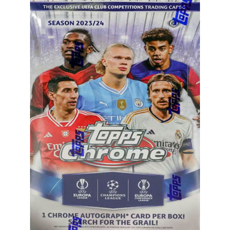 Topps UEFA Chrome Club Competitions 2023-24 | Colección Flagship