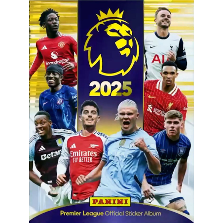 Comprar Panini Premier League 2025 | Colección Oficial Cromos