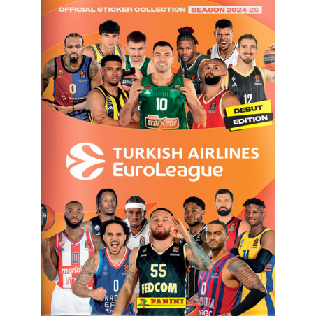 Panini EuroLeague 2024-25 | Official Basketball Stickers