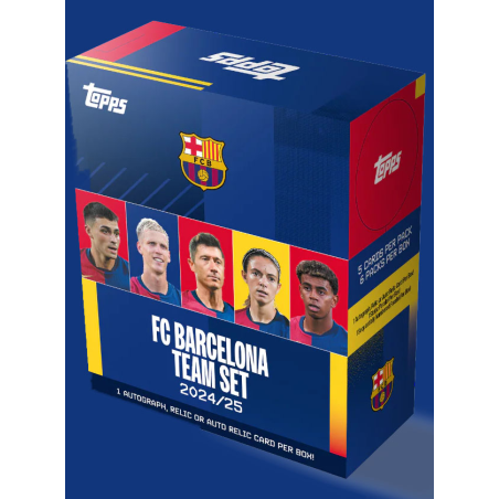 Buy Topps FC Barcelona Team Set 2024-25 | Official Cards