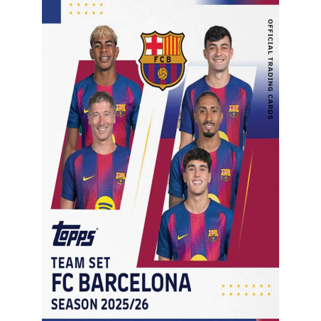Topps Barcelona Team Set 2025-26 | Official Barça Cards