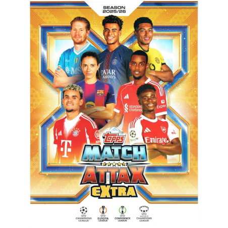 Topps Match Attax Extra 2025-26 Trading Cards UEFA