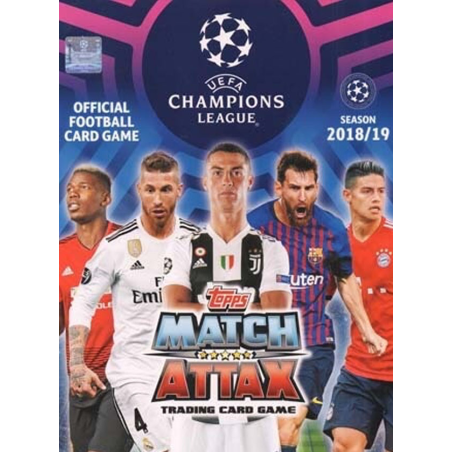 Venta Cromos Match Attax Champions 2018-19 | Euro-Soccer-Cards.com