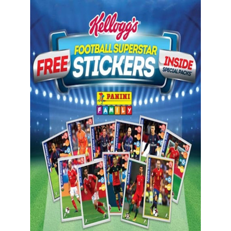Kellogg's Football Superstars World Cup Russia 2018 stickers