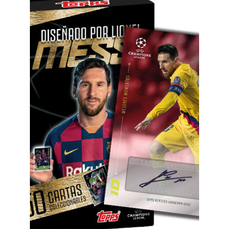 Topps Champions League Lionel Messi: Set de Diseño Exclusivo