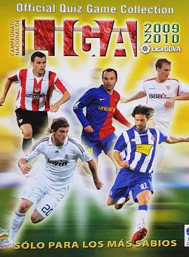 Las Fichas de la Liga Quiz Game 2009-2010