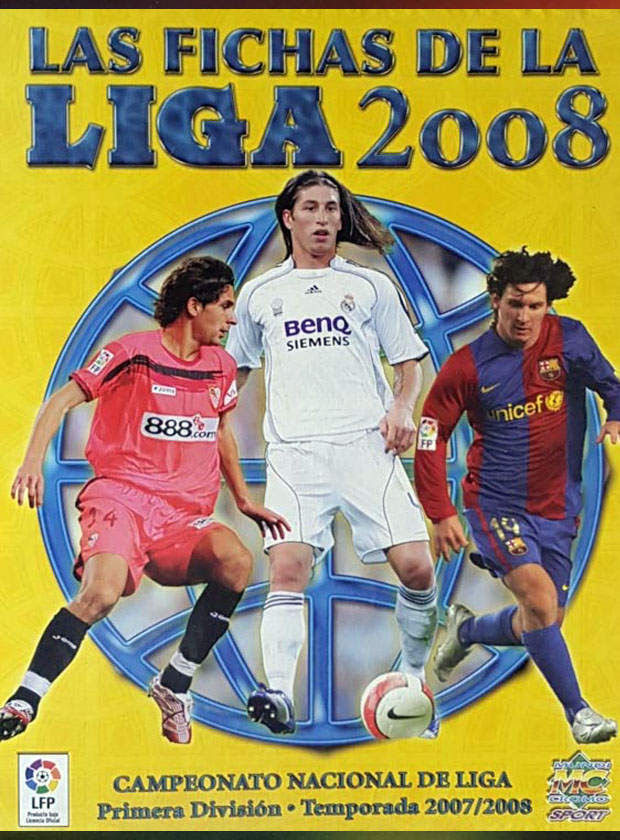 Las Fichas De La Liga 2008
