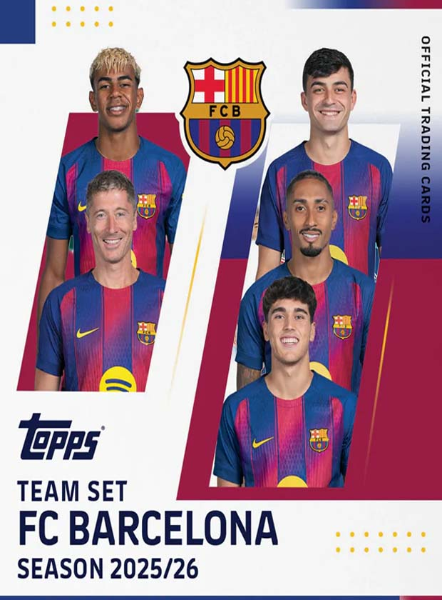 Topps Barcelona Team Set 2025-26